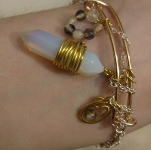 Moon 🌕 Wire Wrapped Bracelet